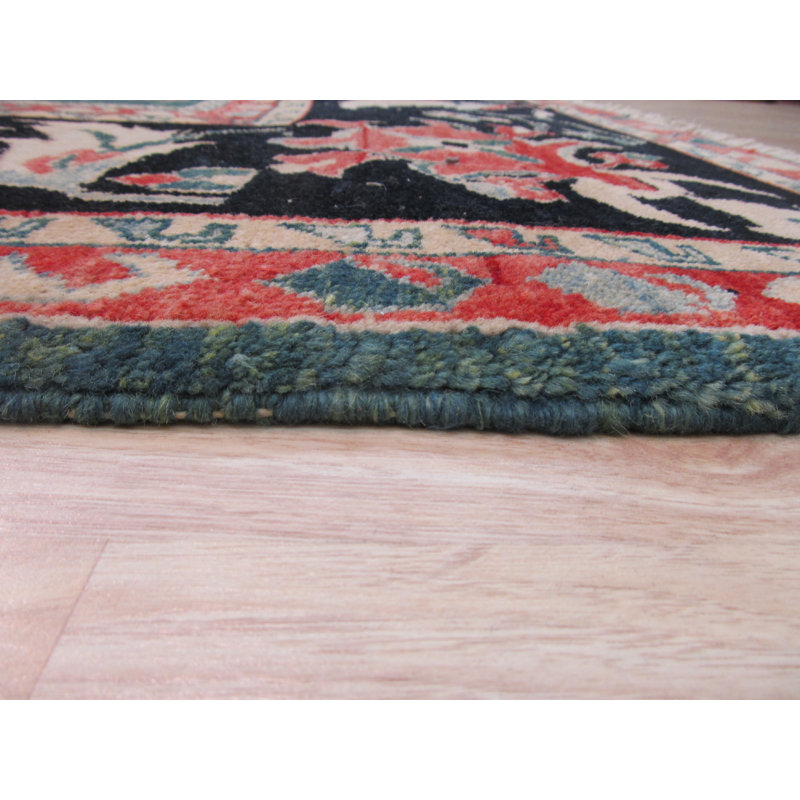 Tapis raffiné en laine noué à la main