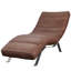 Texas Chaise Lounge in Aniline-Leather with Adjustable Backrest-260004291-260004318