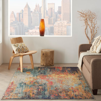 Celestial Abstract 119cm X 180cm Area Rug