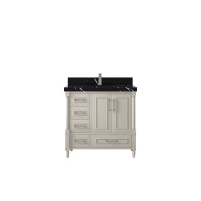Aberdeen 36'' Single Bathroom Vanity with Top