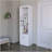 White Bar Cabinet With Wine Storage-96754806