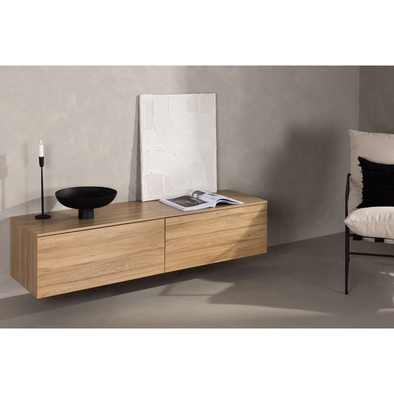 Poplar Standard Accent Cabinet, Oak