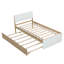 Cadre de lit simple moderne pour tête et pied de lit ultrabrillants-158270372