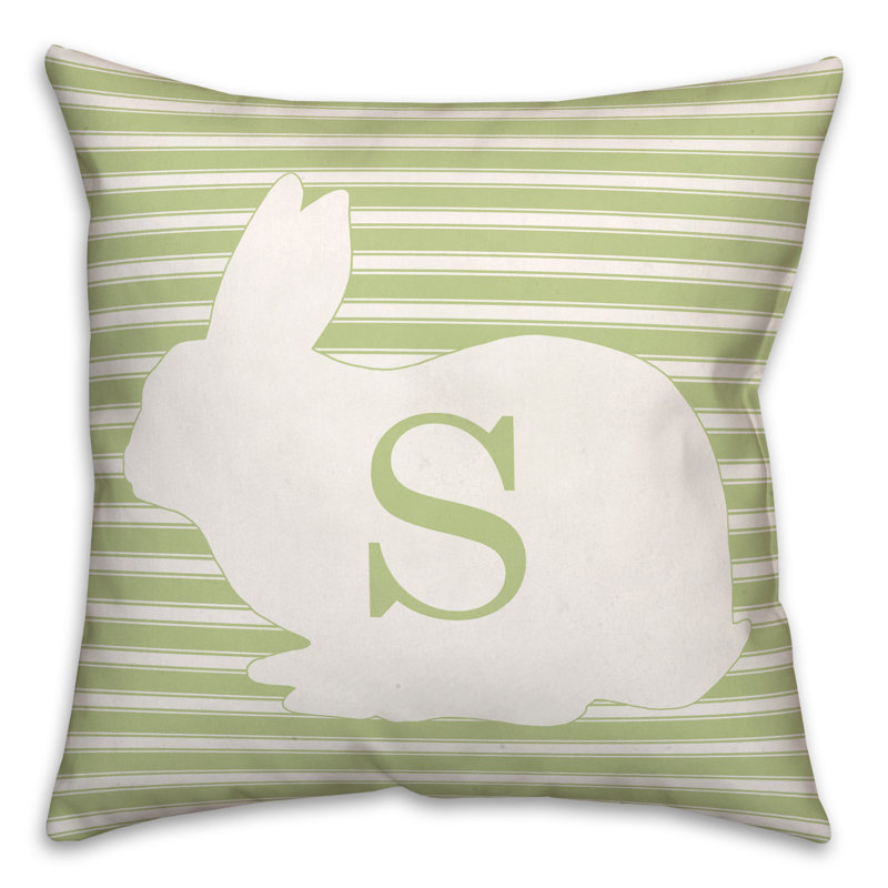 Striped Reversible Throw Pillow, S