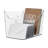 Divided Fridge Organizer Bin with Handles - Refrigerator or Freezer Bin - Organize Food Pouches or Snacks