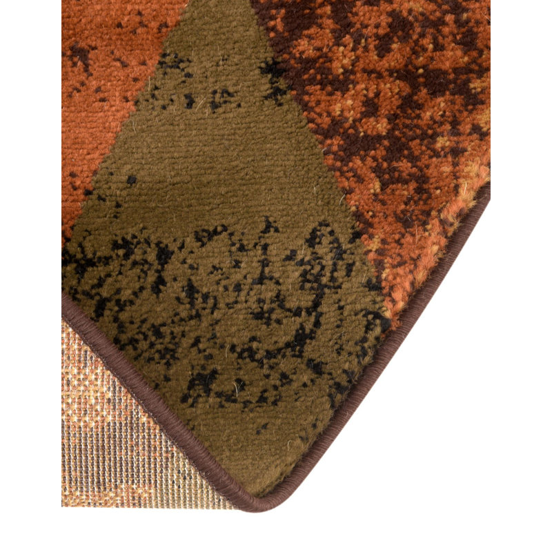 Cafe Geometric Indoor Rug, Round 7'