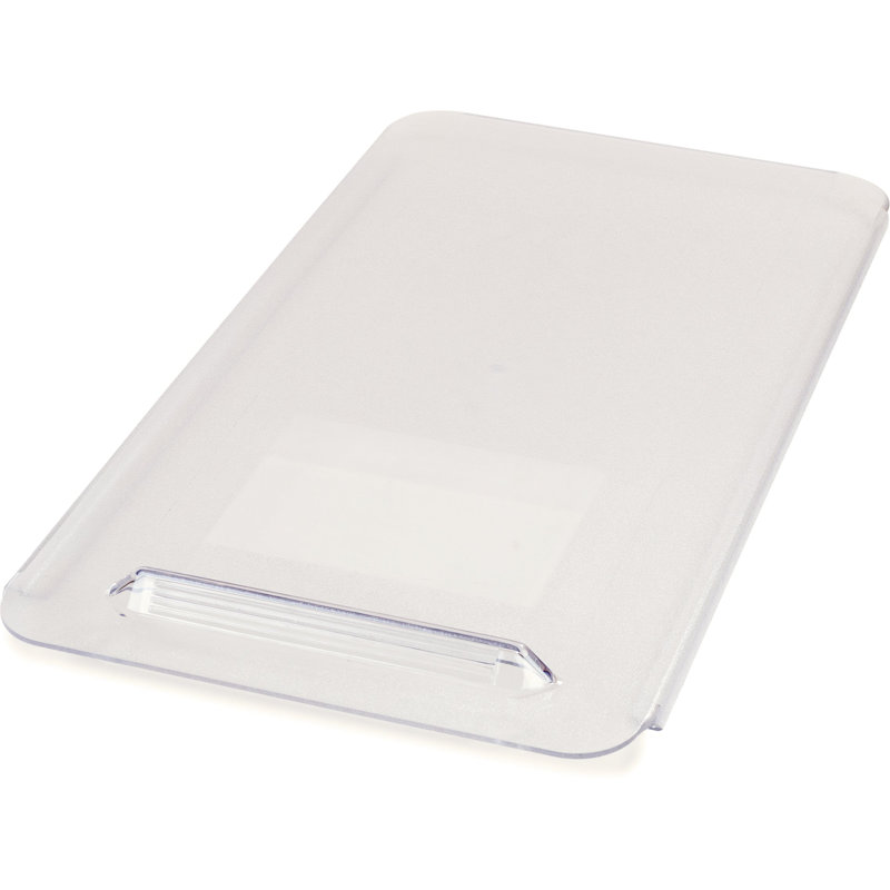 Couvercle en plastique pour produits alimentaires Carlisle, 29,50" lx 18,12" D
