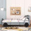 Lit plateforme en forme de voiture avec roulettes-1879963357-1879963353