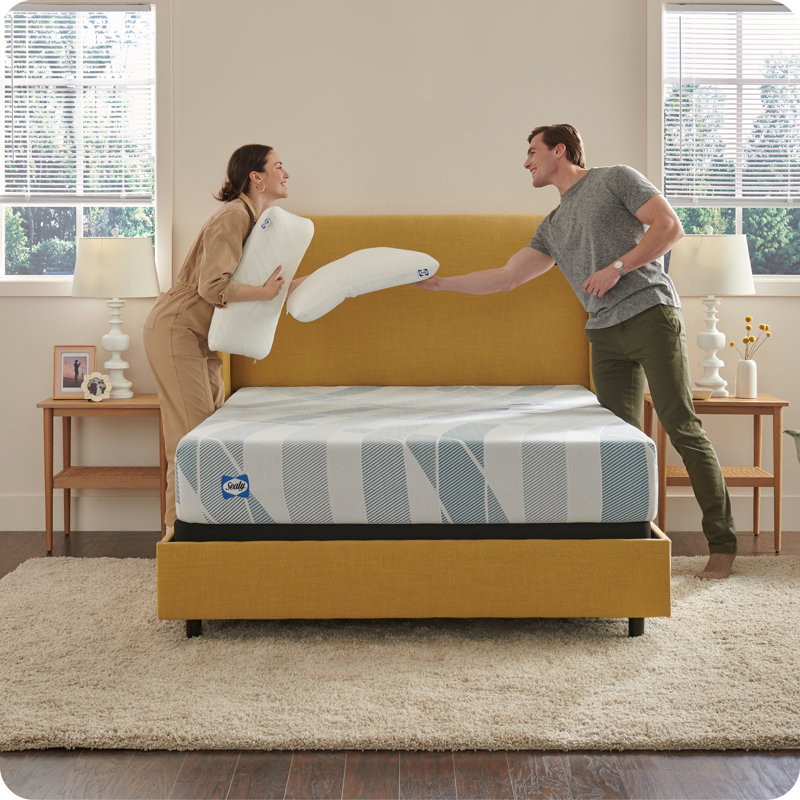 Sealy Dreamlife 10” Medium-Firm Hybrid Mattress-in-a-Box, Twin XL
