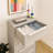 Naima 5 Drawer Fabric Dresser – Beige-1114720574-1136390385
