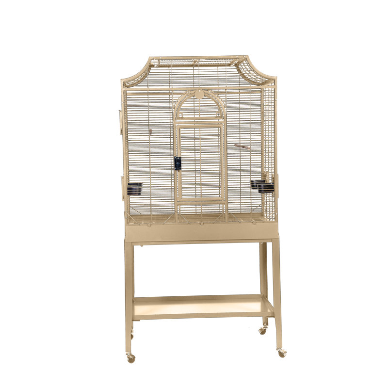 Grande cage de vol élégante en grès, H 63 po x l 33 po x P 22 po, Grès
