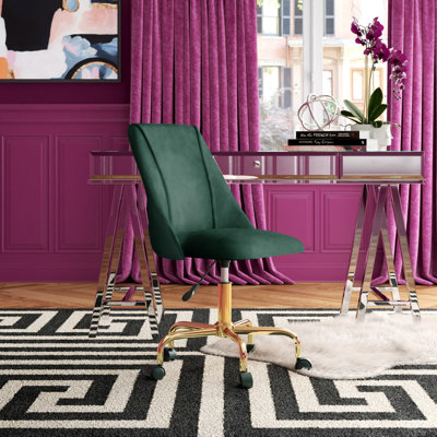 Velvet Office Chair