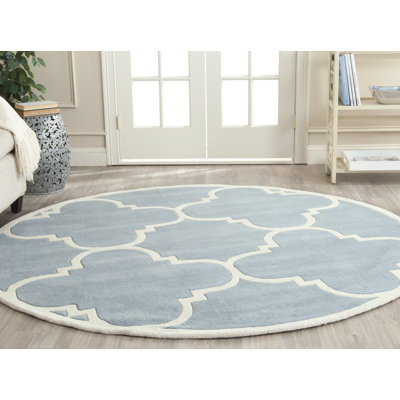 Carolene Hand Tufted Wool Geometric Rug