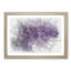 Striking Purple Flower in Abstract - Framed Print-55730227-55730233