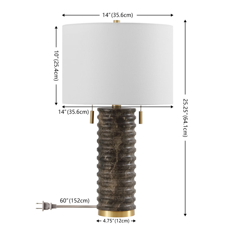 Lampe de table 26 po Mickus