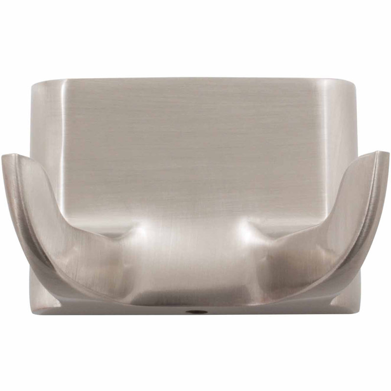 Madison Wall Mounted Robe Hook, Satin Nickel