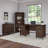 Magomed 4 Piece Computer Desk Office Set-937115993