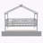 Zhayne Wooden House Bed with Trundle-1451600463-1451600462