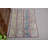 Vintage Turkish Rug with Small Floral Pattern: A Colorful Boho Accent for Home Floors and Doors