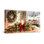 Guirlande de Noël avec guirlande de bougies