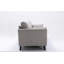 Canapé en tissu tissé gris clair Damian-38055602