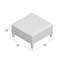 Gamino Upholstered Ottoman-21304660
