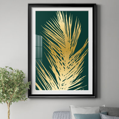 Emerald Palm III - Impression de cadre photo sur papier
