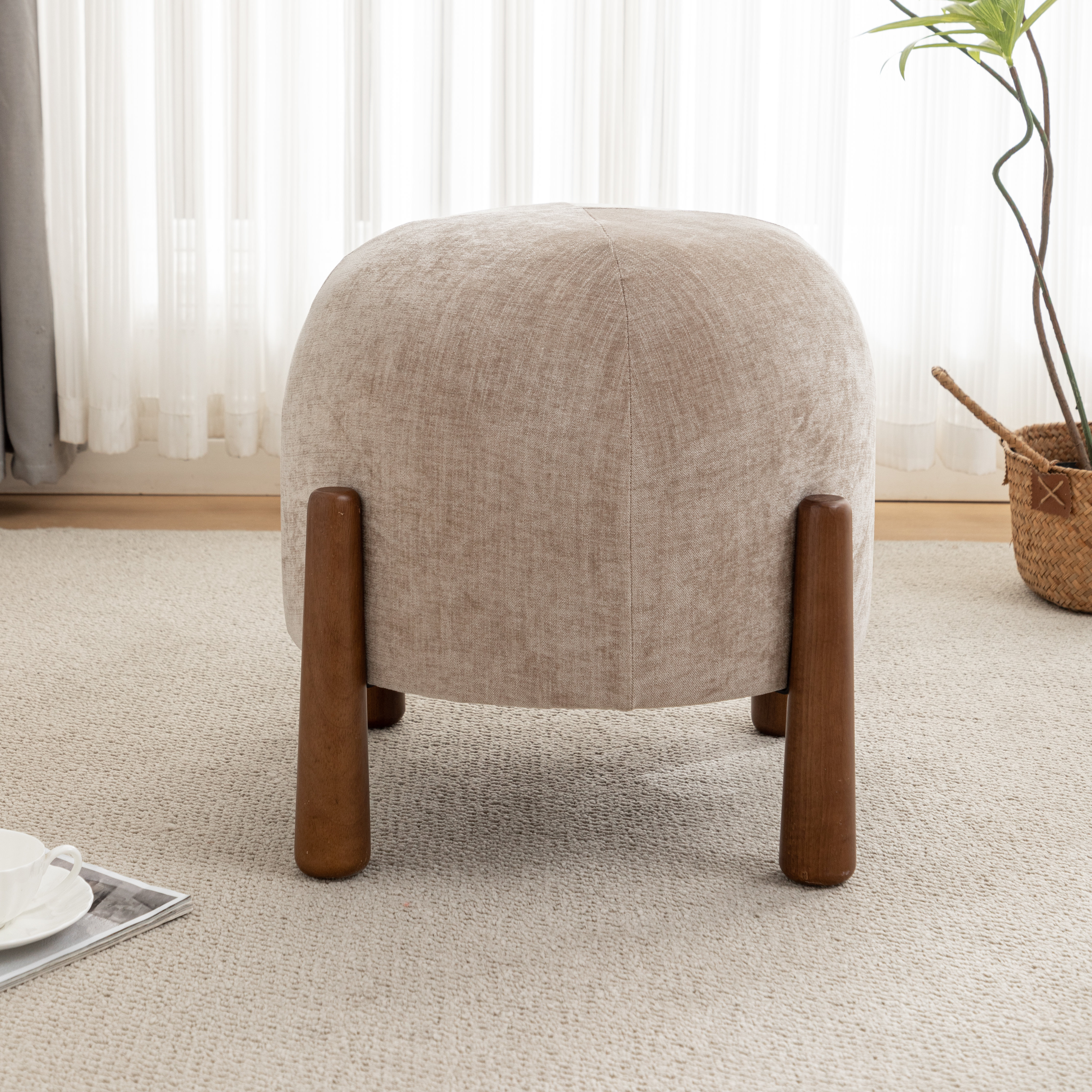 Keigyn Upholstered Ottoman