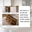 Bureau de direction 86,61 "en bois massif de luxe et de qualité supérieure-2093280150