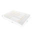 Ensemble de 8 organisateurs de bureau de bureau empilables en plastique Martha Stewart Kerry