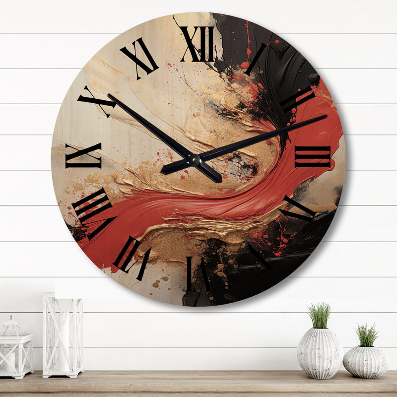 Horloge murale Andilyn, Grand