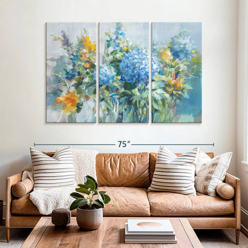 Harnek August Garden, 42" H x 65" W