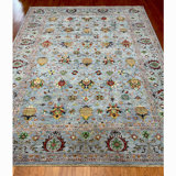 Tapis rectangulaire en laine 8 pi 9 po x 12 pi Rectangle
