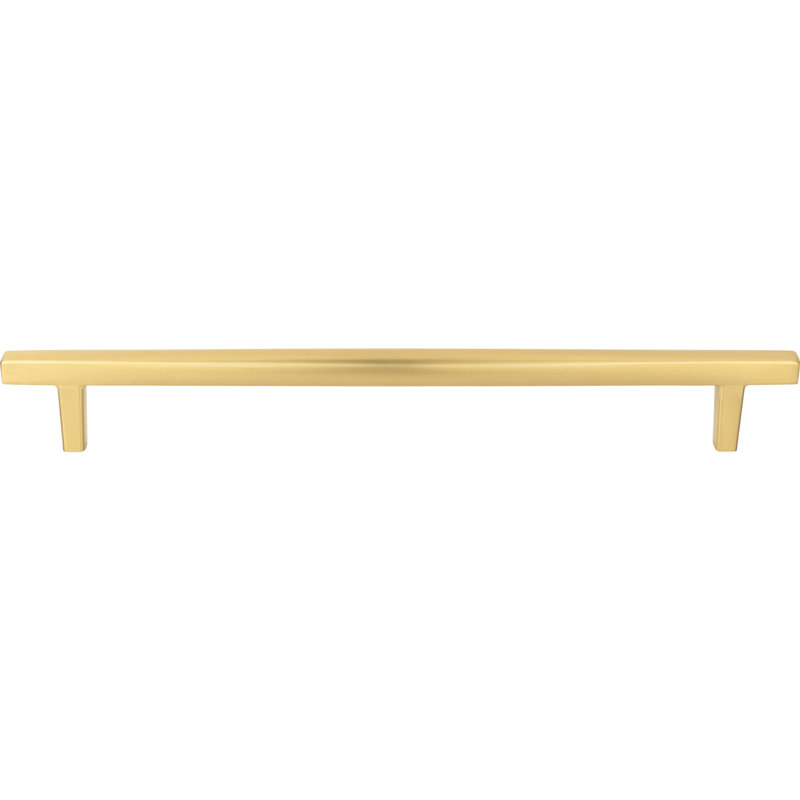 Poignée d'électroménager Whitlock, Or brossé, 12"