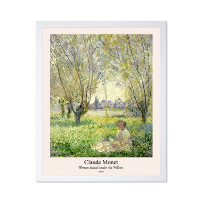 Claude Monet - Femme assise sous les saules