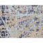 Hand-Knotted High-Quality Blue and Light Blue Area Rug