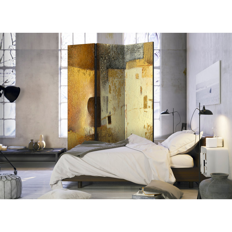 135cm W x 172cm H 3 - Panel One Sided Room Divider Folding Room Divider