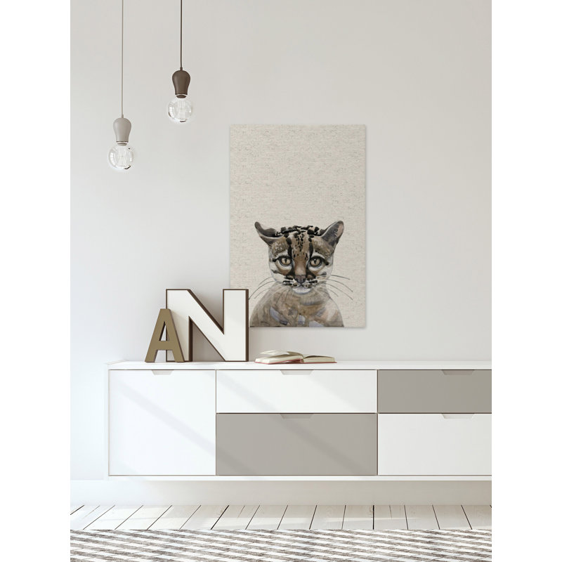 «Lavinia Little Whiskers», reproduction sur toile tendue, H 36 po x l 24 po x P 1,5 po