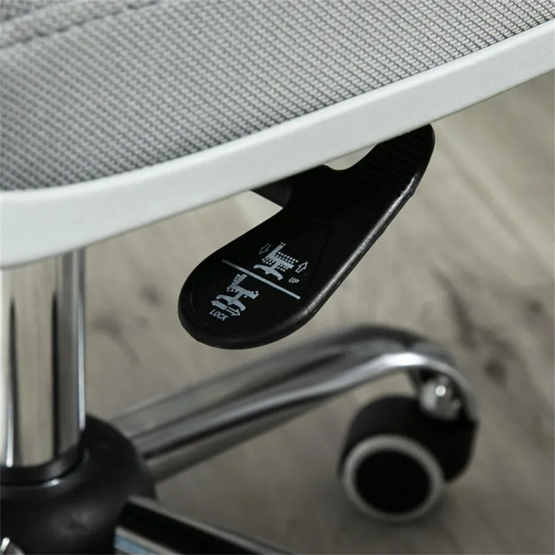 Brock Polyester Blend Office Chair, Grey
