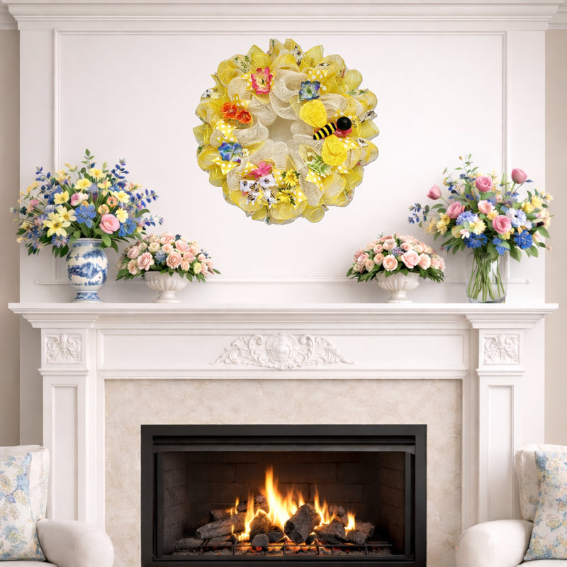 Couronne de printemps Bumble Bee