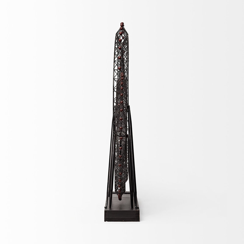 London Eye Sculpture, 31.9" H x 28.7" W x 5" D