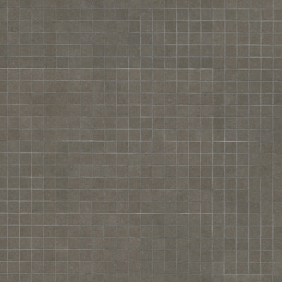 Carreau de mosaïque de plancher et de mur en porcelaine mate 12 po x 12 po Betonica