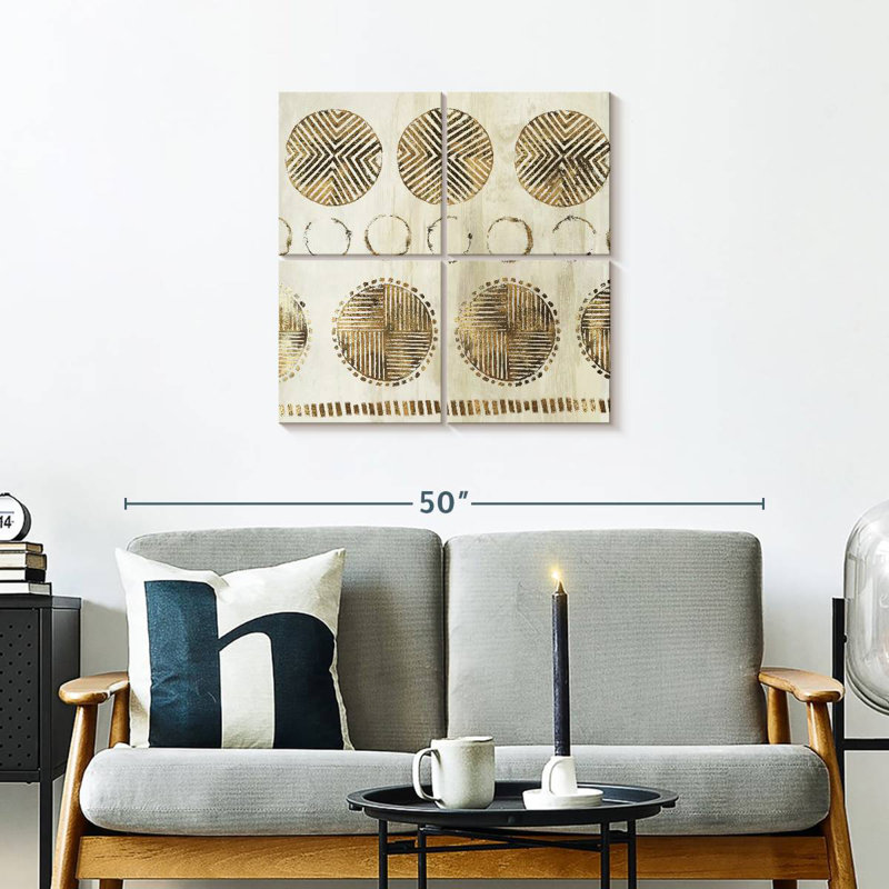 Boho African Pattern, 26" H x 26" W