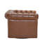 Fauteuil club pivotant Chesterfield