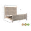 Ensemble de chambre à coucher 5 pièces Harleen-78078768-78078764