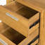 Table de chevet 2 tiroirs en bois