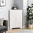 White Corner Cabinet With 2 Doors And Adjustable Shelf - Freestanding For Bathroom, Kitchen, Living Room Sleek Storage In Inviting Organization Concept