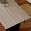 Table de salle à manger en bois et en pierre frittée-1610779106