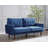 Deedra 57.5'' Velvet Loveseat-1111164232-1084180347