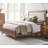 QUEEN UPHOLSTERED BED - COMPLETE